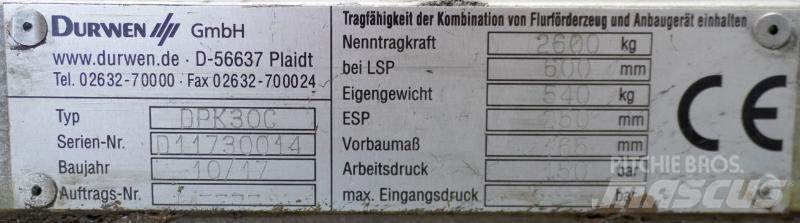 Durwen DPK30C Manipulacija materiala - drugo