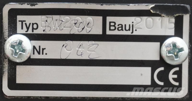 Gruma BW200 Drugi priključki in komponente