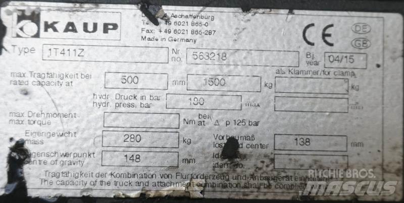 Kaup 1T411Z Drugi priključki in komponente