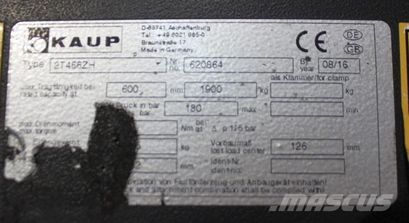 Kaup 2T466ZH Drugi priključki in komponente