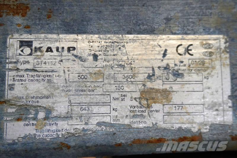 Kaup 3T411ZA Drugi priključki in komponente