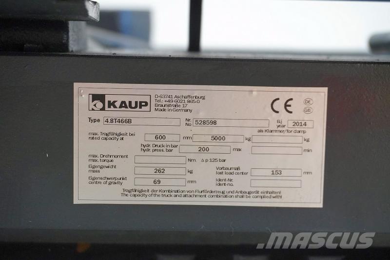 Kaup 4,8T 466B Drugi priključki in komponente