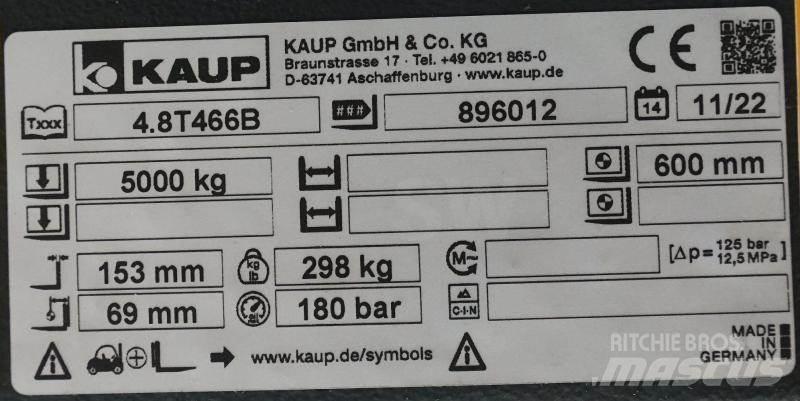 Kaup 4,8T466B Drugi priključki in komponente