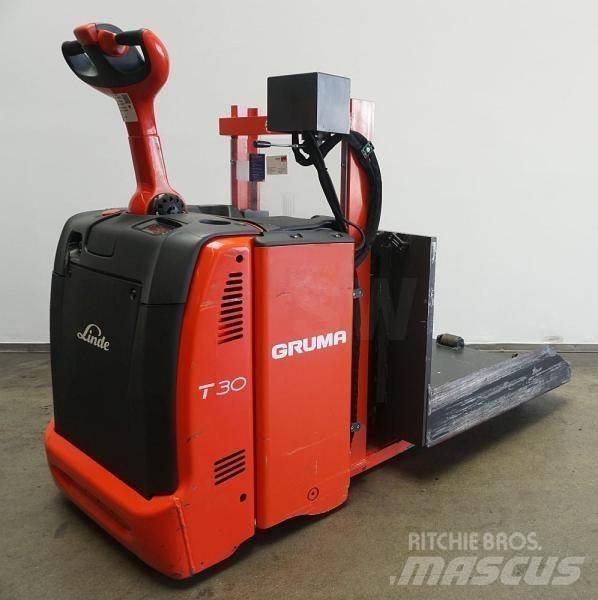 Linde T 30 131 Električni nizko dvižni viličar