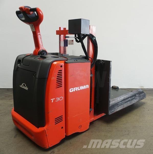 Linde T 30 131 Električni nizko dvižni viličar
