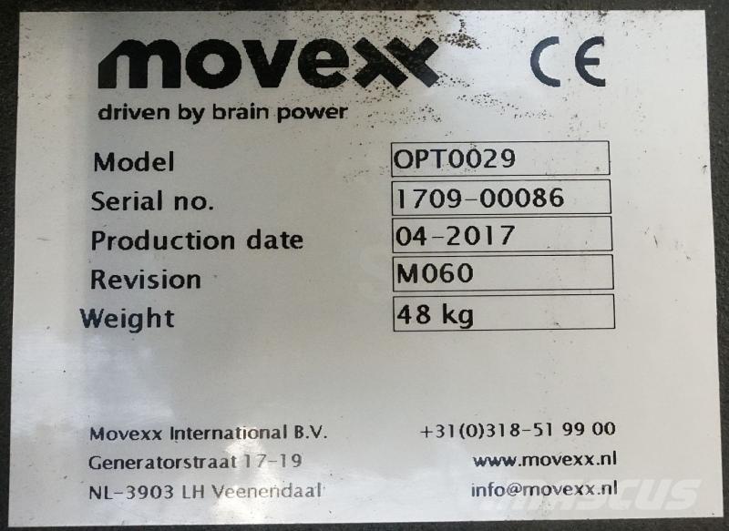 Movexx OPT0029 Drugi priključki in komponente