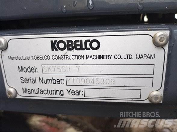 Kobelco SK75SR-7 Bagri goseničarji