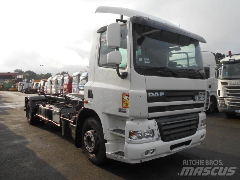DAF CF85 410 Razstavljivi tovornjaki z žičnimi dvigali