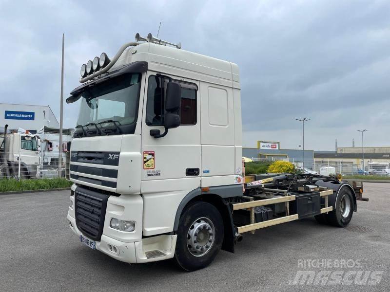 DAF XF105 460 Razstavljivi tovornjaki z žičnimi dvigali