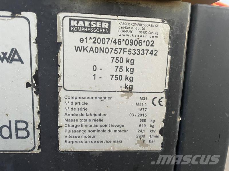 Kaeser M31 Dizelski agregati
