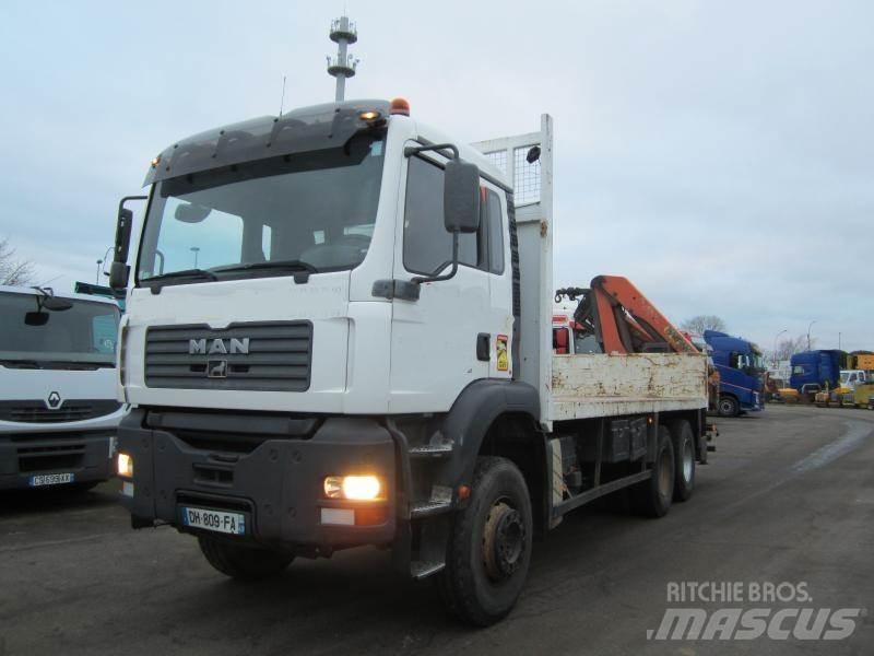 MAN TGA Tovornjaki s kesonom/platojem