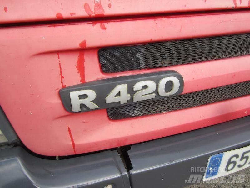 Scania R 420 Razstavljivi tovornjaki z žičnimi dvigali