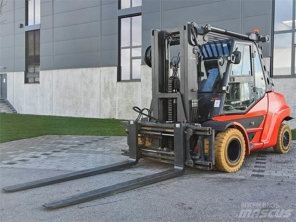 Linde H 80T-03/900 Plinski viličarji