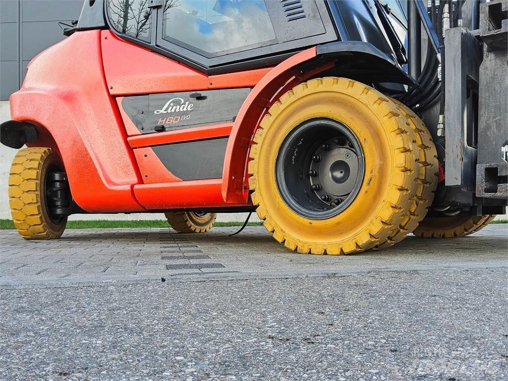 Linde H 80T-03/900 Plinski viličarji
