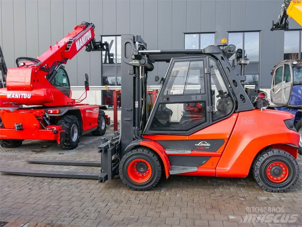 Linde H 80T/900/396 Plinski viličarji