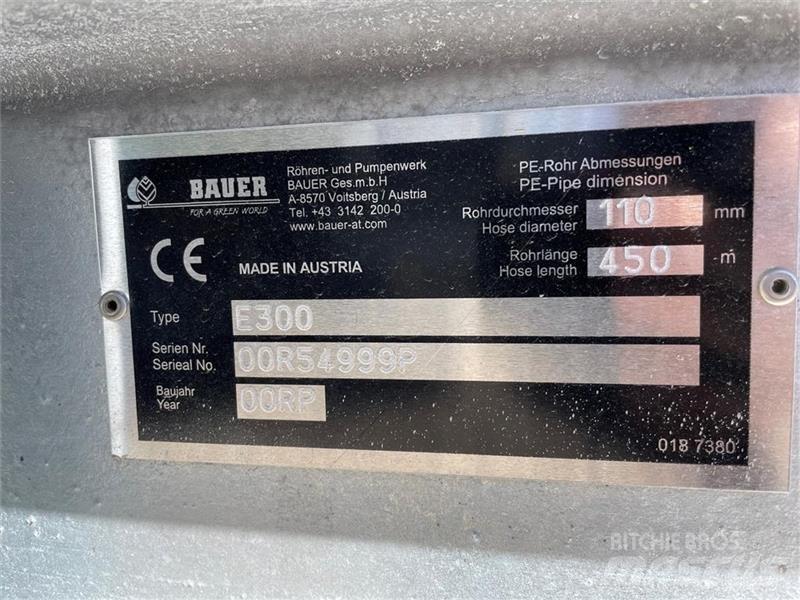 Bauer E 300 Sistemi za namakanje