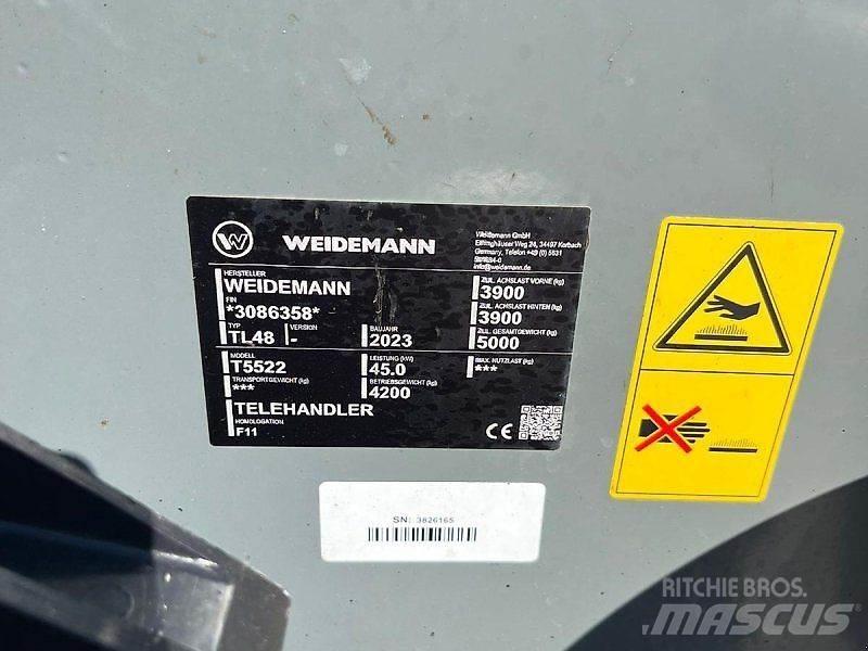 Weidemann T5522 Teleskopski viličarji