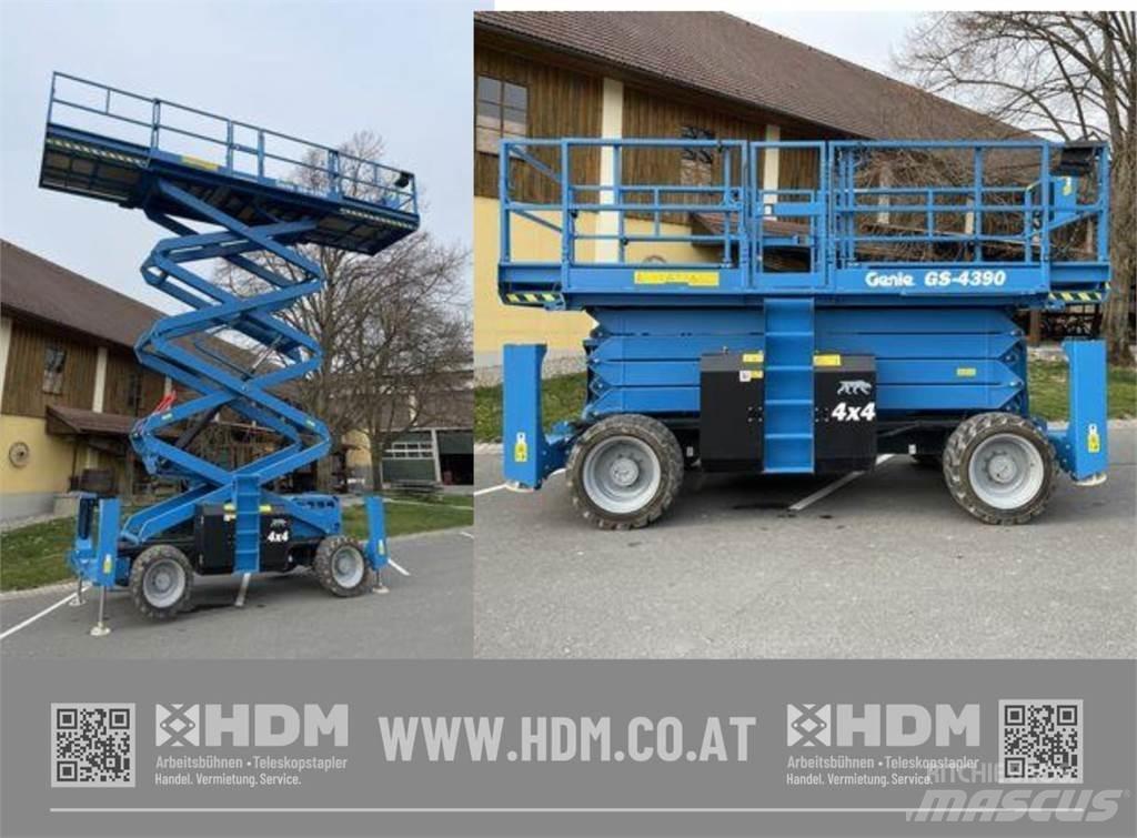 Genie GS-4390RT Škarjaste dvižne ploščadi