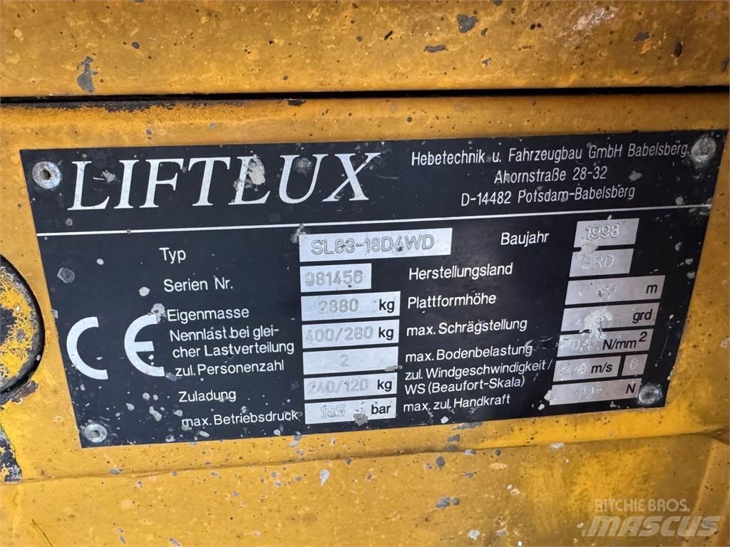 Liftlux SL83-18D/4WD Škarjaste dvižne ploščadi