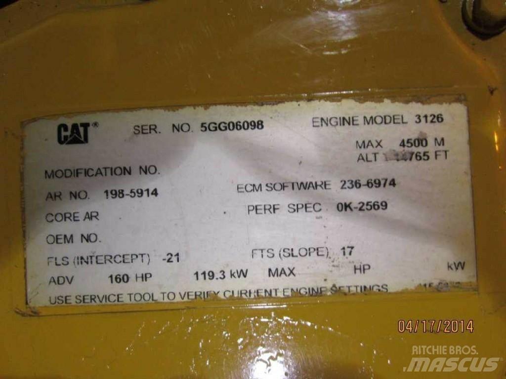 CAT 3126E Motorji
