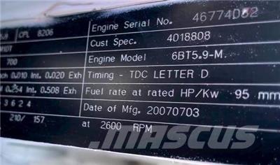 Cummins 6BT5.9 Motorji