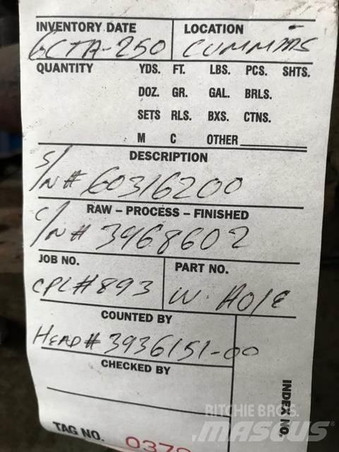 Cummins 6CTA 8.3 Motorji
