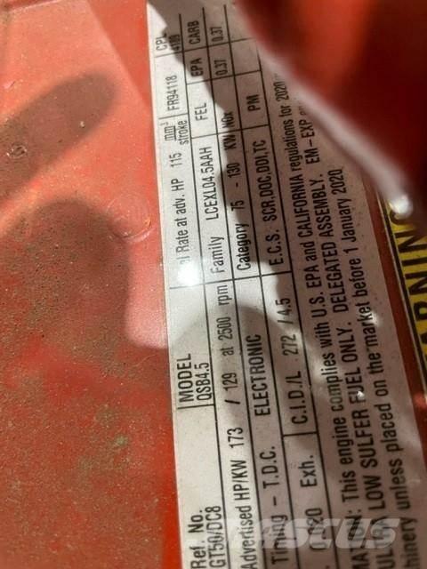 Cummins QSB4.5 Motorji