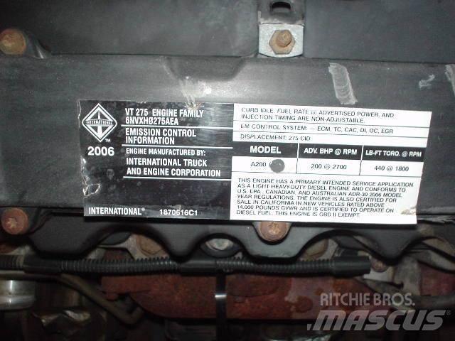 International VT275 Motorji