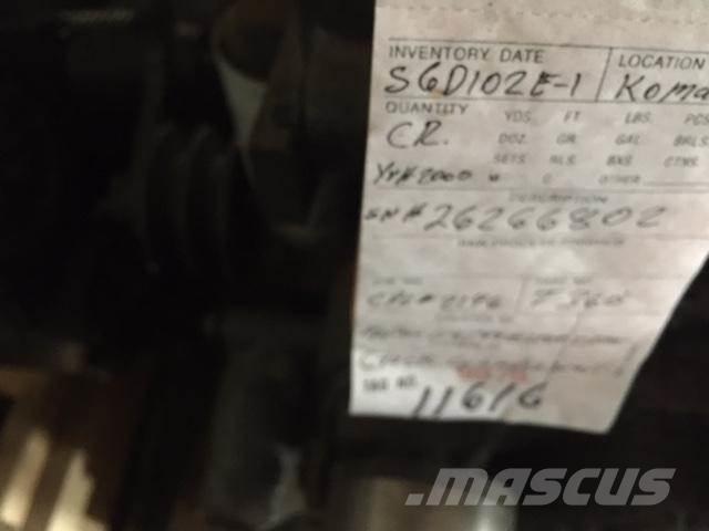 Komatsu SA6D102-1 Motorji