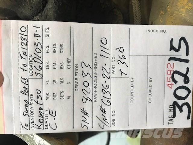 Komatsu SA6D105-1 Motorji