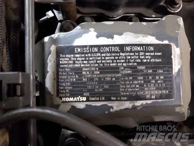 Komatsu SAA6D125E-6 Motorji