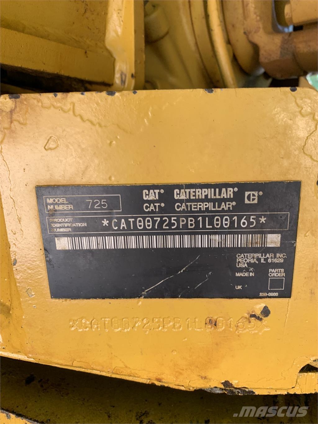 CAT 725 Gradbeništvo - drugo