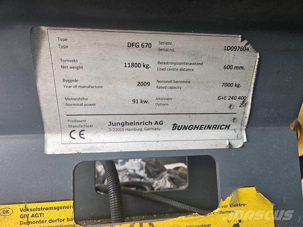 Jungheinrich DFG670 Dizelski viličarji