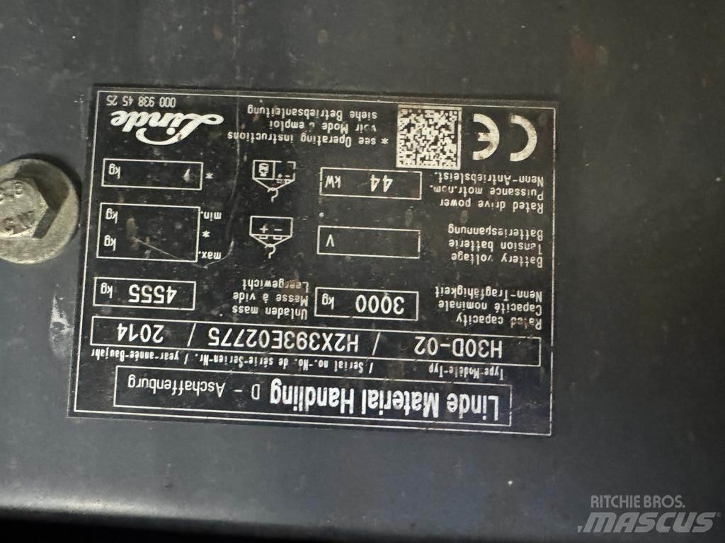 Linde H30D-02 Dizelski viličarji