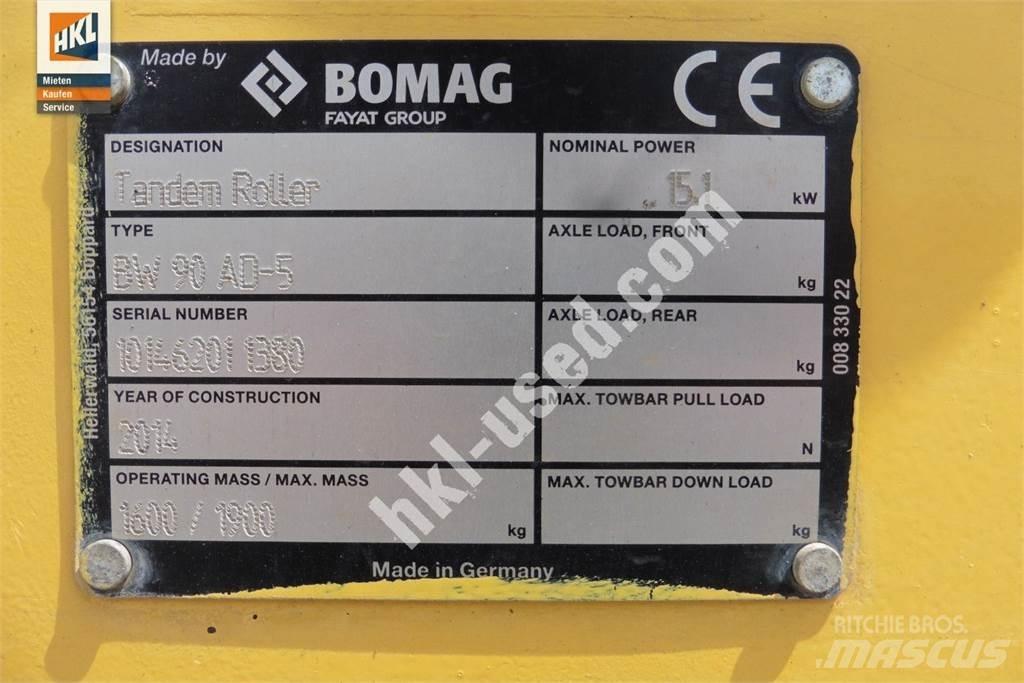 Bomag BW 90 AD-5 Gradbeništvo - drugo