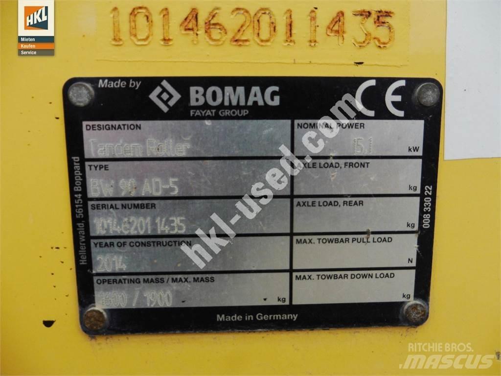 Bomag BW 90 AD-5 Gradbeništvo - drugo