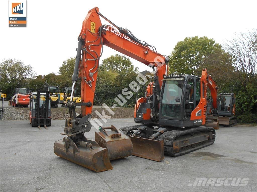 Doosan DX 140 LCR-5 Bagri goseničarji