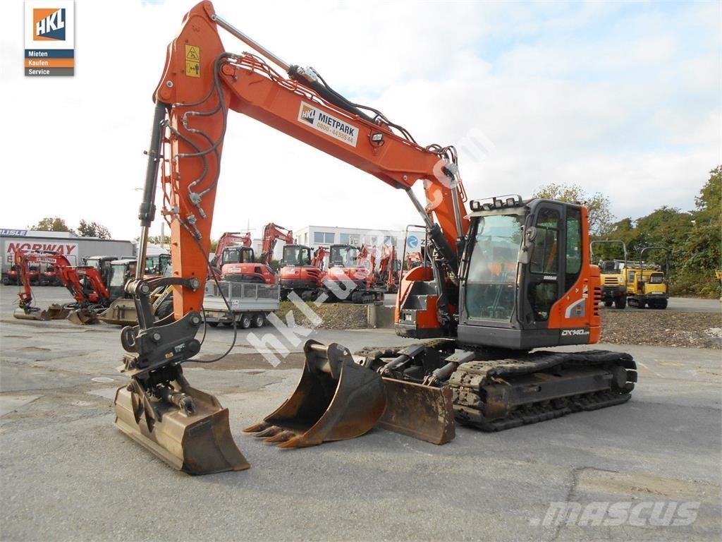 Doosan DX 140 LCR-5 Bagri goseničarji