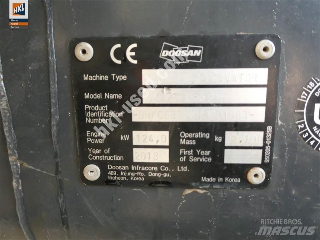 Doosan DX 225 LC-5 Bagri goseničarji