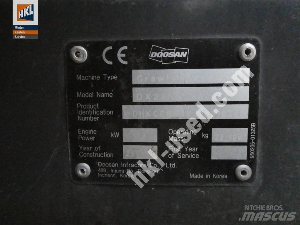 Doosan DX 225 LC-5 Bagri goseničarji
