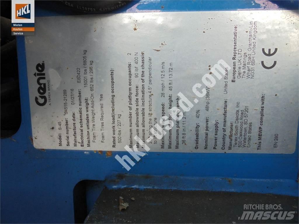 Genie S 45 Gradbeništvo - drugo