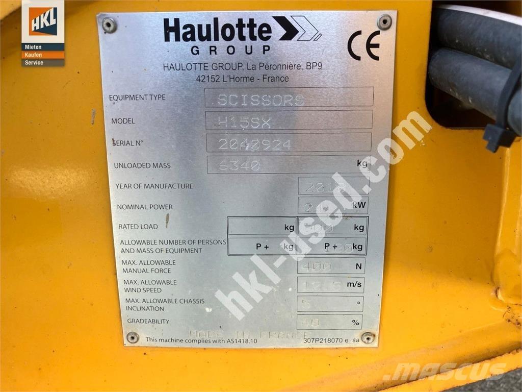 Haulotte H 15 SX Gradbeništvo - drugo