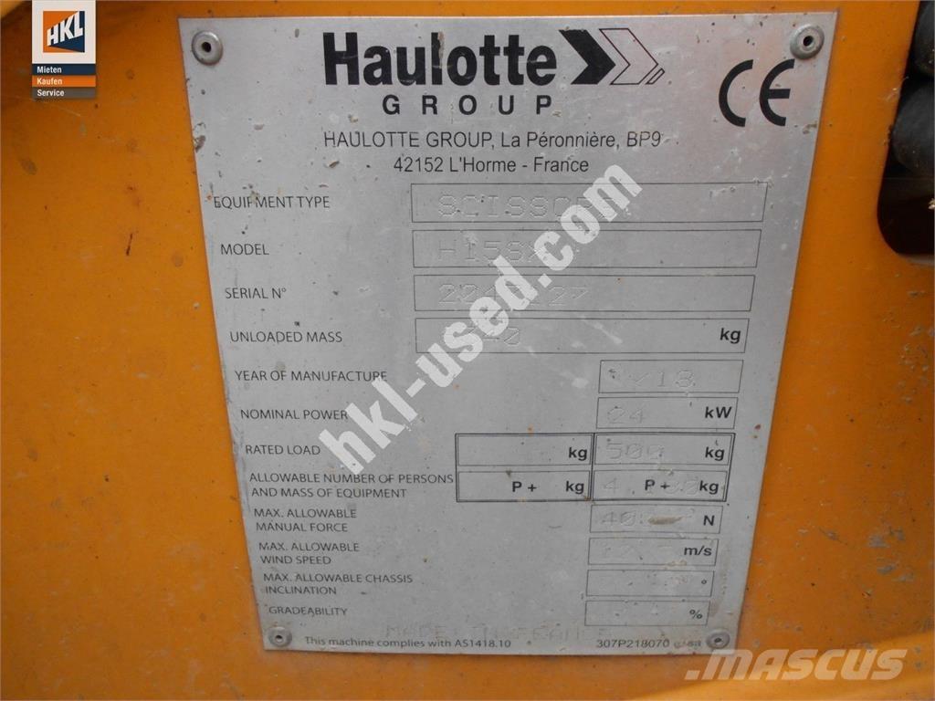 Haulotte H 15 SX Gradbeništvo - drugo