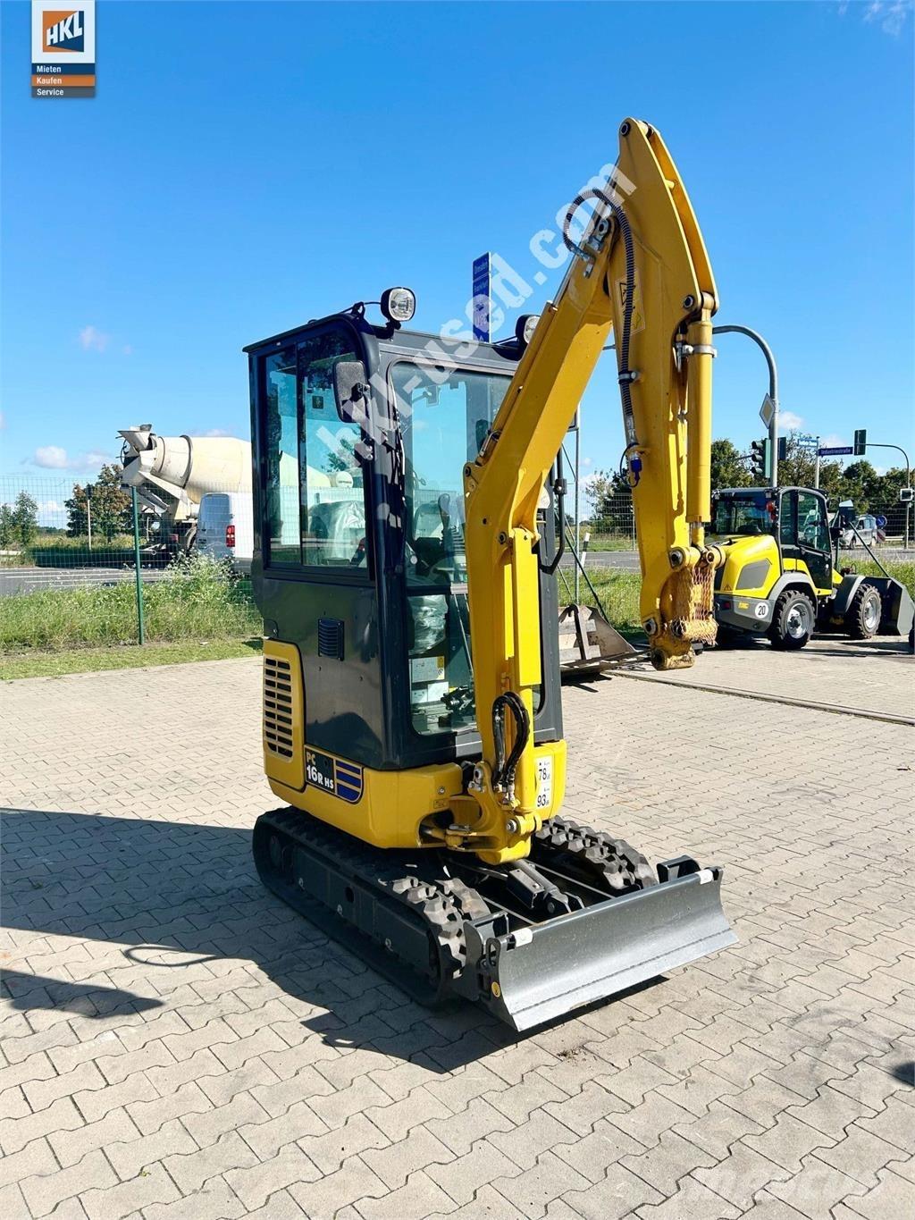 Komatsu PC 16 R-3HS Mini bagri <7t