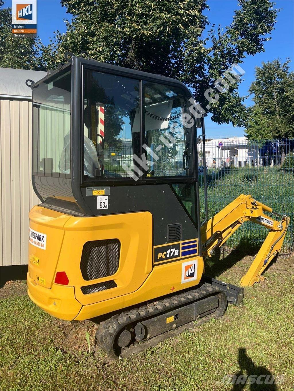 Komatsu PC 17 R-5 Mini bagri <7t