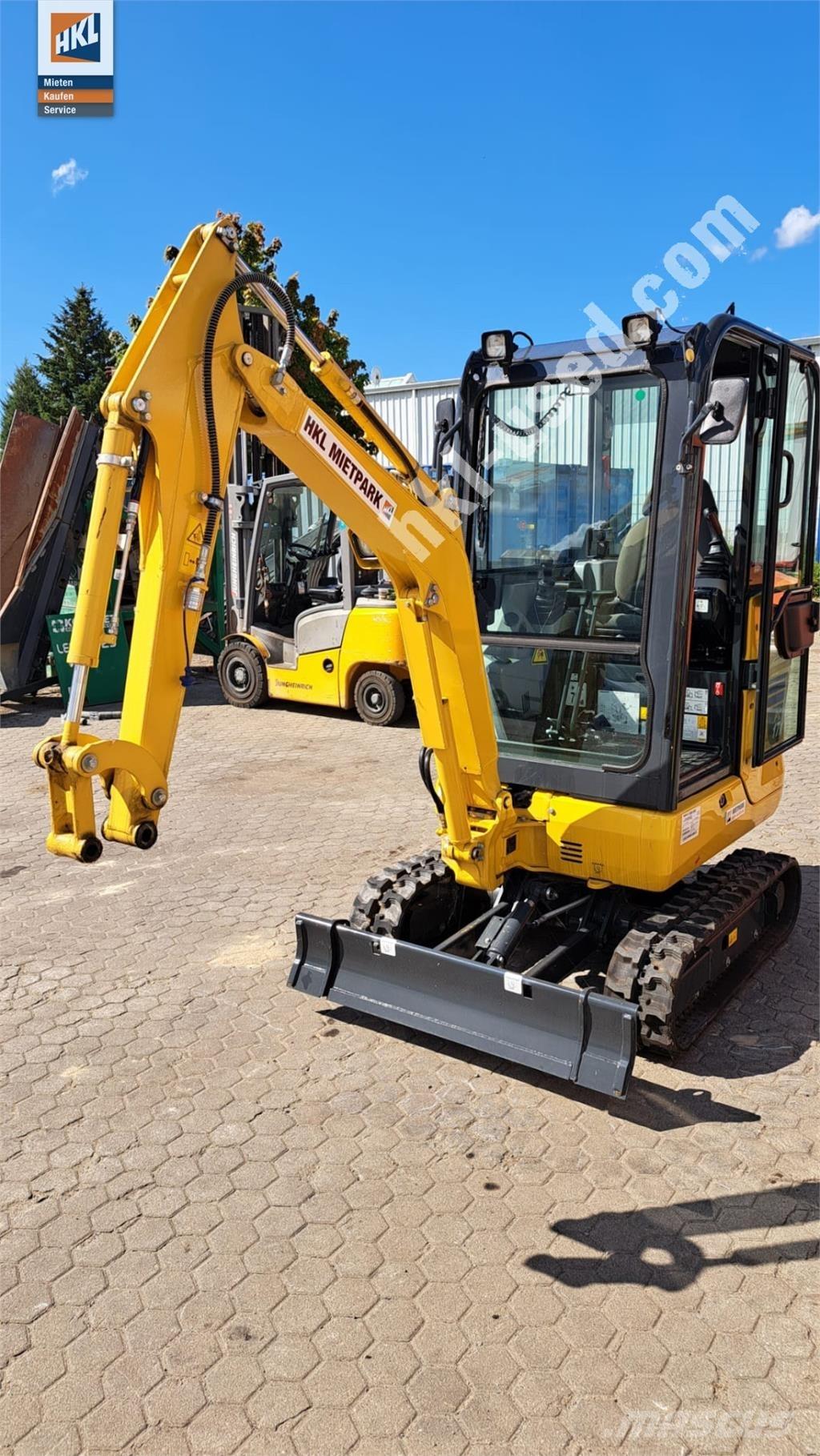 Komatsu PC 17 R-5 Mini bagri <7t