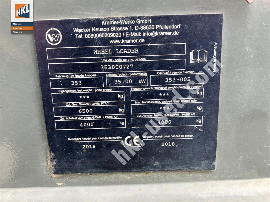 Kramer 5075 Kolesni nakladalci