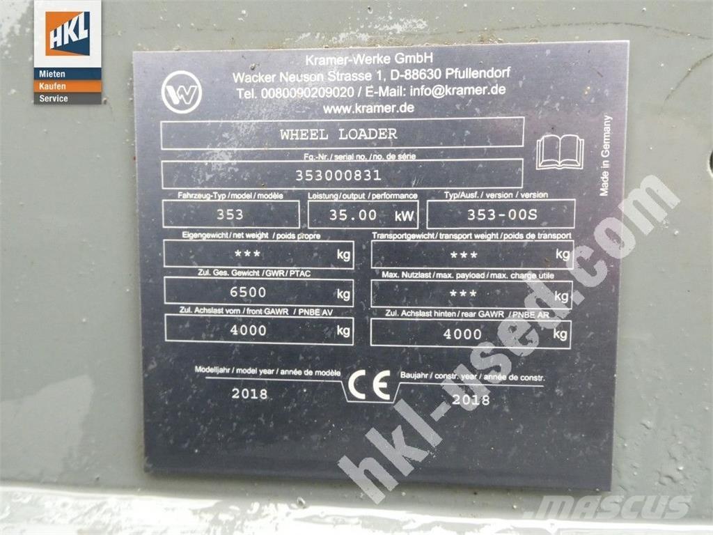 Kramer 5075 Kolesni nakladalci