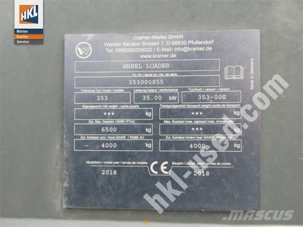 Kramer 5075 Kolesni nakladalci