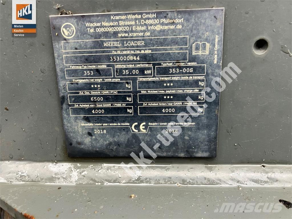 Kramer 5075 Kolesni nakladalci